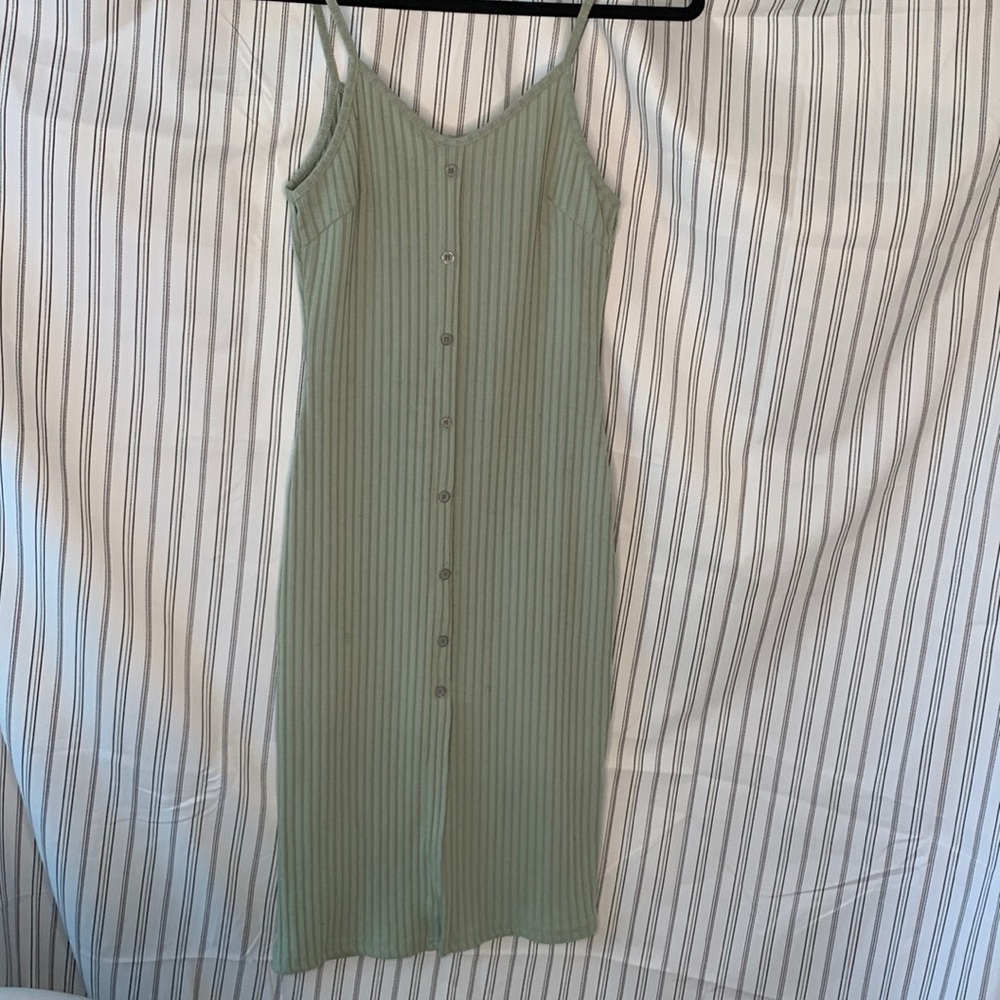 Spring Green Dress